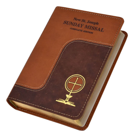 St. Joseph Sunday Missal - Dura-Lux - Brown image 1