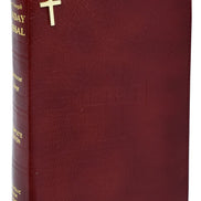 St. Joseph Sunday Missal - Bonded Leather - Zipper Close - Burgundy image 2