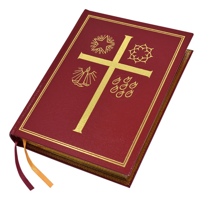 Lectionary - Sunday Mass (Pulpit) - Bonded Leather - Red image 1