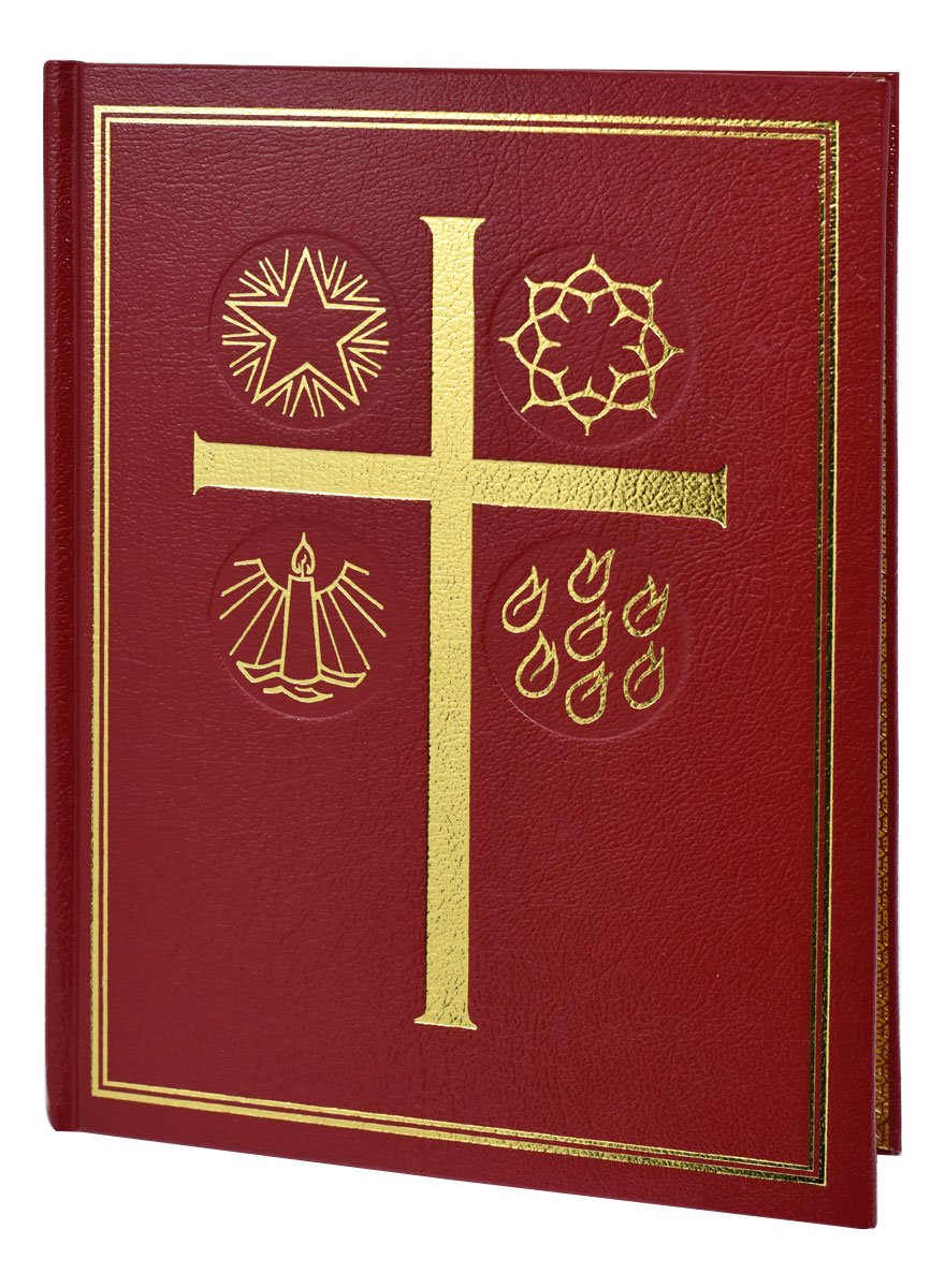 Lectionary - Sunday Mass (Pulpit) - Bonded Leather - Red image 3