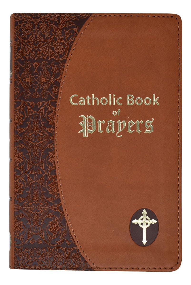 Catholic Book Of Prayers - Rev. Maurus Fitzgerald - Dura-Lux - Brown image 3