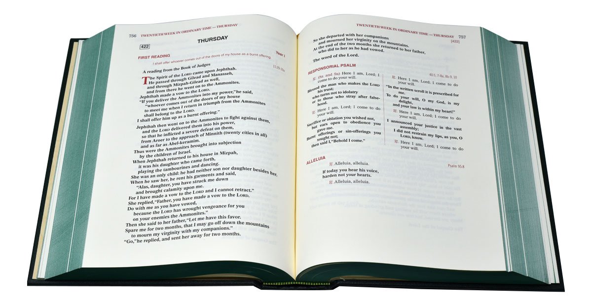 Lectionary - Weekday Mass (Vol. II) - 8 1/2 X 11 Edition - Default Title image 6