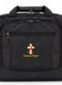 Deacon Cross Embroidered Commuter Briefcase - Personalization Available