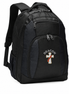 Deacon Cross Embroidered Commuter Backpack - Personalization Available