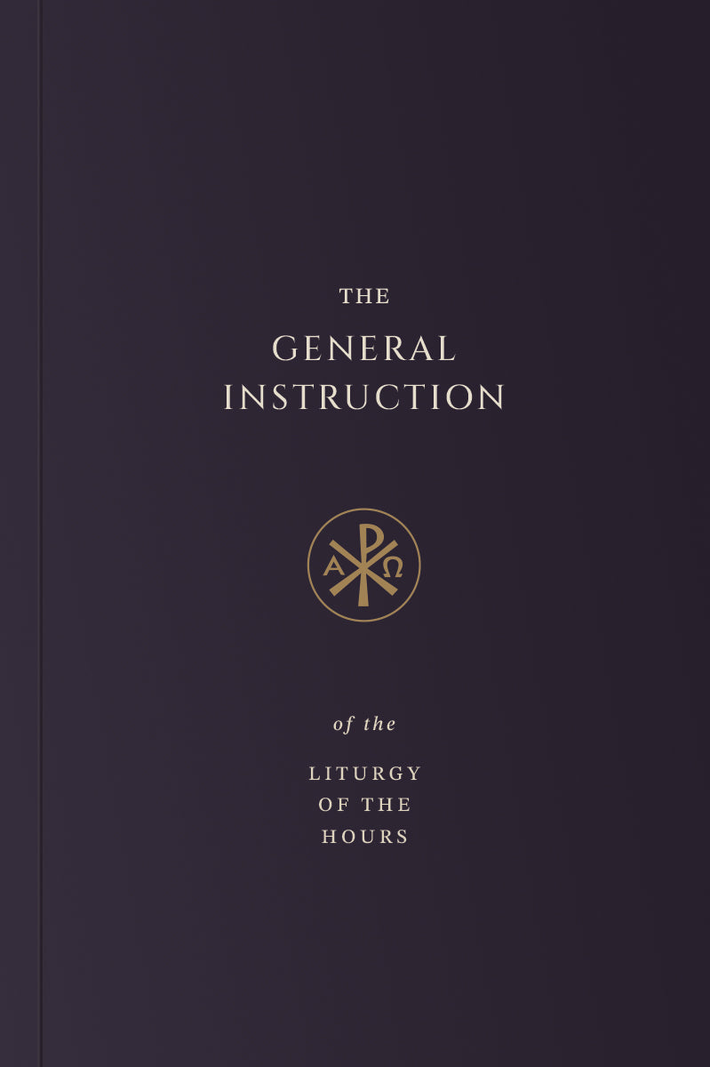 The General Instruction of the Liturgy of the Hours cover