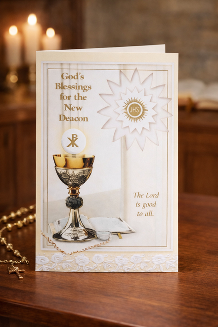Deacon Ordination Card