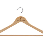 Deacon Cross Solid Maple Hangers - Personalization Available