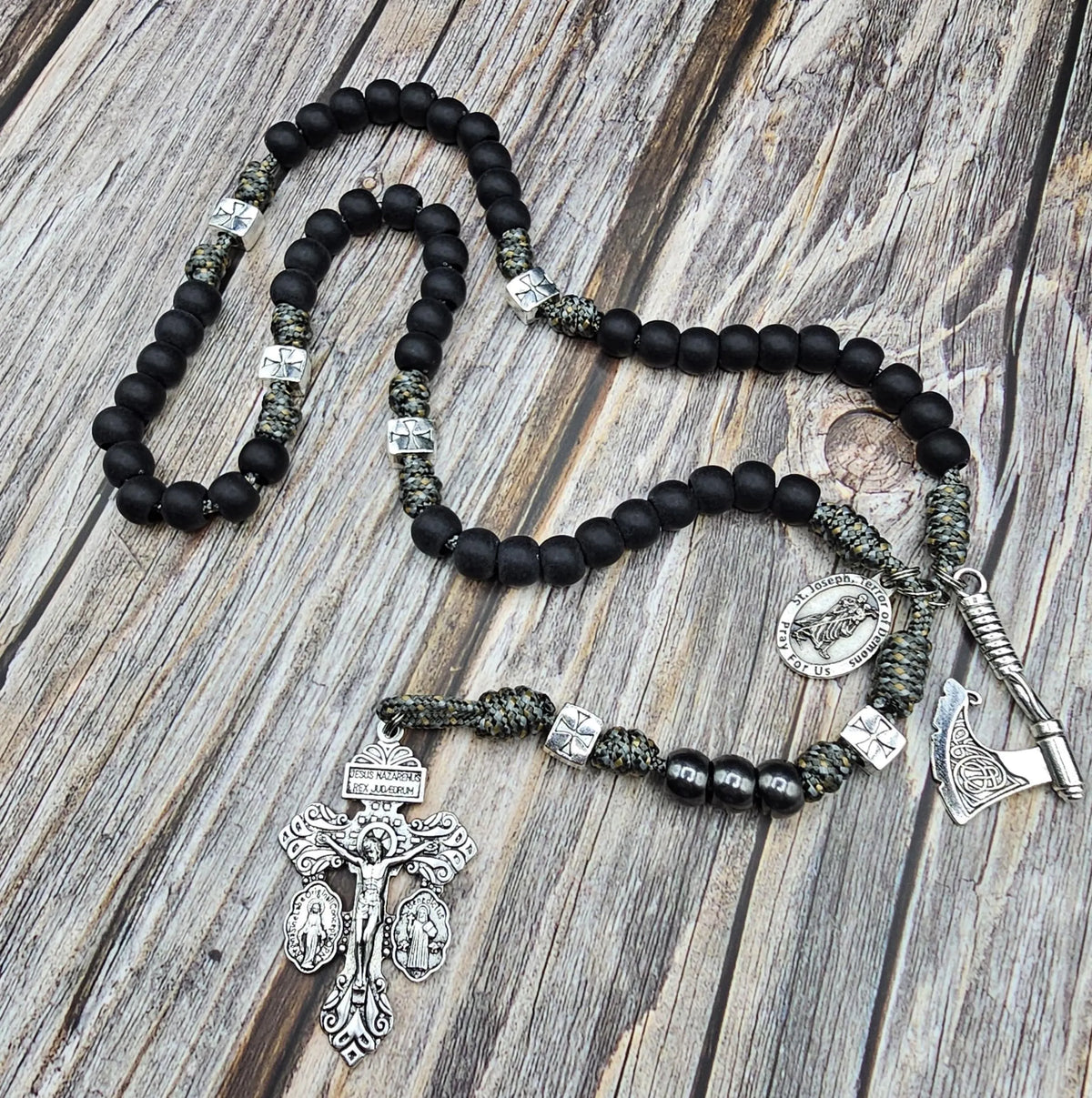 Saint Joseph Terror of demons Catholic Rosary