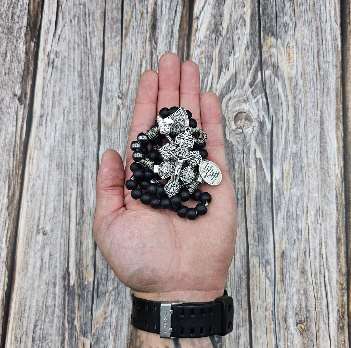 Saint Joseph Terror of demons Catholic Rosary