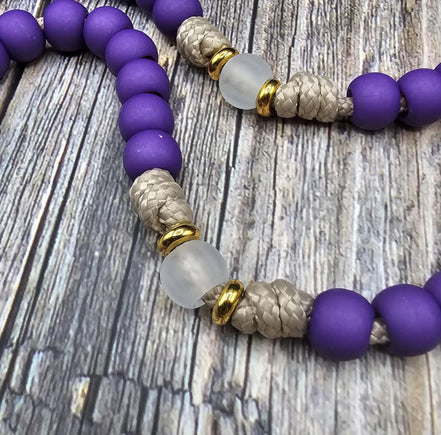 Purple Penance Catholic Rosary