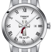 Tissot Classic Dream men's watch with the Deacon Cross and red stole