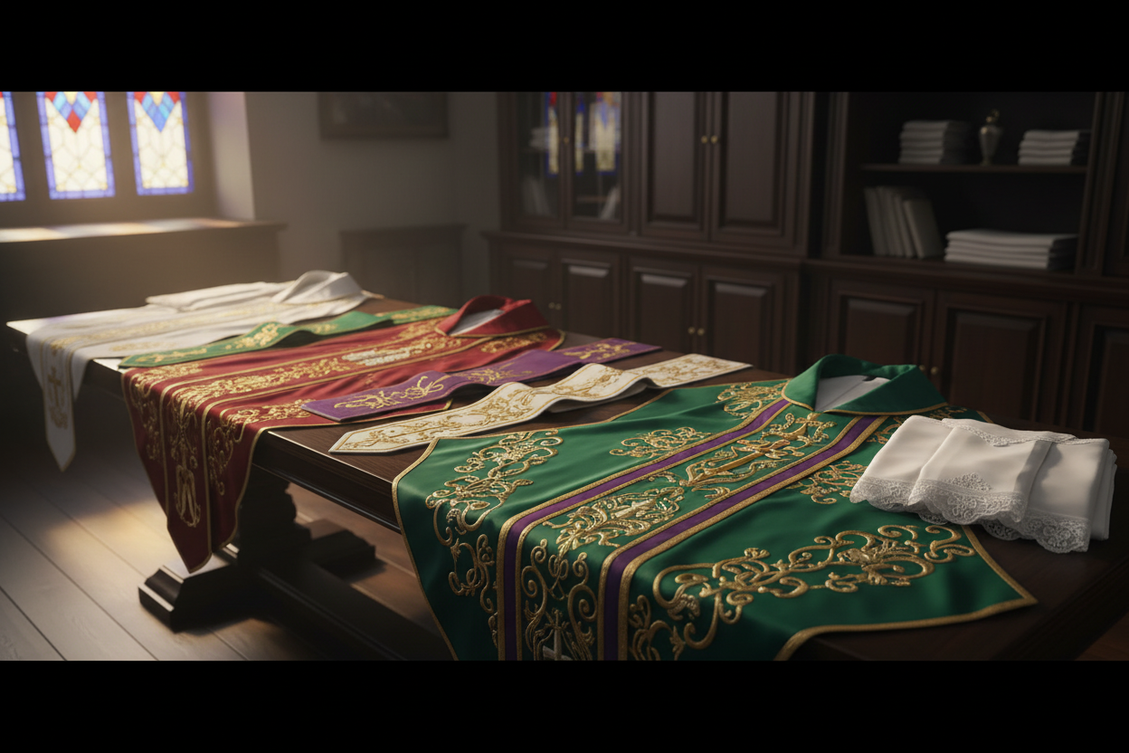 Liturgical Vestments Catalog Banner