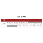 Murphy Clergy Shirt Size Chart