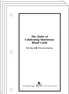 The Order of Celebrating Matrimony Cards Ritual Cards Edition