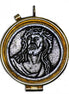 Christ Pyx - 7 Host Pyx - with Ring for Neck Cord