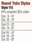 Abbey Altar Server Surplice - Round Yoke Style 2