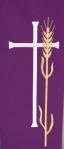 Beau Veste Deacon or Priest/Overlay Stoles - Wheat/Cross Design - 130/131 2