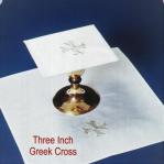 Beau Veste Mass Linens Gift Sets - Embroidered Cross Designs on Linen/Cotton Blend - 2001/2002/2003 2