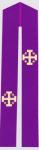 Beau Veste Deacon or Priest/Overlay Stoles - Jerusalem Cross Design - 707/708