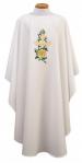 Beau Veste Chasuble or Dalmatic Embroidered Swiss Schiffli #-841
