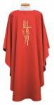 Beau Veste Chasuble or Dalmatic Embroidered Swiss Schiffli #-850