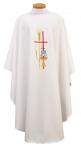 Beau Veste Chasuble or Dalmatic Embroidered Swiss Schiffli  #857