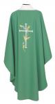 Beau Veste Chasuble or Dalmatic Embroidered Swiss Schiffli  #871