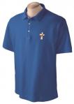 Beau Veste Deacon CrossShort Sleeve Polo Shirt100% Peruvian Soft Pima Cotton