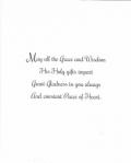 Deacon Ordination Card by Alfred Mainzer - 37100 (3 left) 1