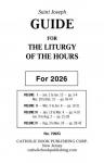 Catholic Book Publishing - Guide for the Liturgy of the Hours for 2026 - Large Print Size Edition No. 709/G Catholic Book Publishing - Guide for the Liturgy of the Hours for 2026 - Large Print Size Edition No. 709/G