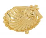 Sudbury Brass Baptismal Shell - Gold Plated  Style