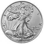 Deacon Cross Keepsake Box with 1 oz. American Silver Eagle Coin .999 Fine Silver - Brilliant Uncirculated 1