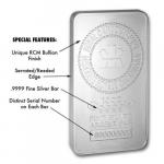 Deacon Cross Keepsake Box with Royal Canadian Mint Silver 10oz Bar .9999 Fine Silver - NEW FROM MINT 3