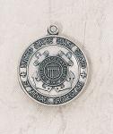 Creed Sterling Silver St. Michael Military Medal - Coast Guard - #SS243CG - w/20