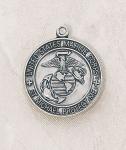 Creed Sterling Silver St. Michael Military Medal - Marine Corps - #SS243MC - w/20