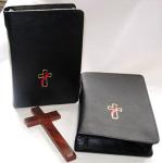Deacon Cross Genuine Leather Book Cover  for Liturgy of the Hours or Christian Prayer MDS #9777D