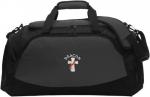 DEACON STORE EXCLUSIVE!Port Authority BrandDeacon Cross Embroidered Travel & Duffle Bag  for Ministerial & Personal Use Perfect to carry Vestments, Ritual Books, Shoes, I-Pads, Cell Phones, Keys, Water Bottles, Notes and much more