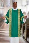 RJ Toomey Deacon Dalmatics Taormina Collection -PER EACH-  Main Liturgical Colors  includes matching inner stoles