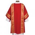 RJ Toomey Deacon Dalmatics Taormina Collection SET OF FOUR  Main Liturgical Colors  includes matching inner stoles Red/Ivory/Purple/Green 2