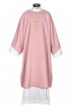 RJ Toomey Alpha Omega Dalmatic ROSE Color - VS265  Only 6 left in stock for Laetare & Gaudete Sundays 