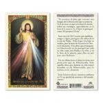 HC9-021S Quality Holy Cards (Milan, Italy) (Spanish) - Divine Mercy/Divina Misericordia - Sold by 25 Pkg