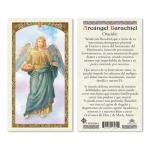 HC9-536S Quality Holy Cards (Milan, Italy) (Spanish) - Archangel Barachiel Prayer/Oracin de Arcangel Barachiel - Sold by 25 per PKG