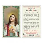 HC9-001E Quality Holy Cards (Milan, Italy) - Sacred Heart of Jesus - Sold by 25/PKG