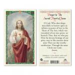 HC9-005E Quality Holy Cards (Milan, Italy) - Sacred Heart of Jesus - Sold by 25/PKG