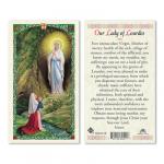 HC9-011E Quality Holy Cards (Milan, Italy) - Our Lady of Lourdes - Sold by 25 Pkg