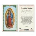 HC9-016E Quality Holy Cards (Milan, Italy) - Our Lady of Guadalupe - Sold by 25 Pkg