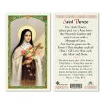 HC9-024E Quality Holy Cards (Milan, Italy) - Little Flower - Sold by 25 Pkg
