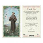 HC9-034E Quality Holy Cards (Milan, Italy) - Saint Francis of Assisi - Sold by 25 Pkg