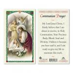 HC9-154E Quality Holy Cards (Milan, Italy) - Communion Prayer/Girls -  Sold by 25 per PKG