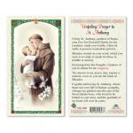 HC9-158E Quality Holy Cards (Milan, Italy) - Unfailing Prayer to St. Anthony - Sold by 25/PKG